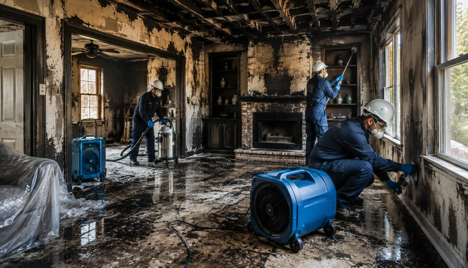 Fire Damage Restoration Huntington Park in Huntington Park